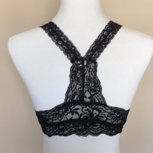 New Anemone Black Lace Bralette S/M - Picture 4 of 4